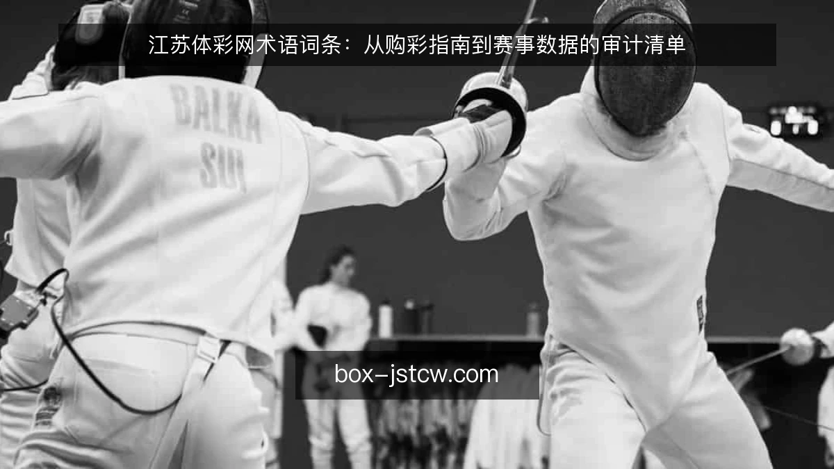 江苏体彩网术语词条:从购彩指南到赛事数据的审计清单