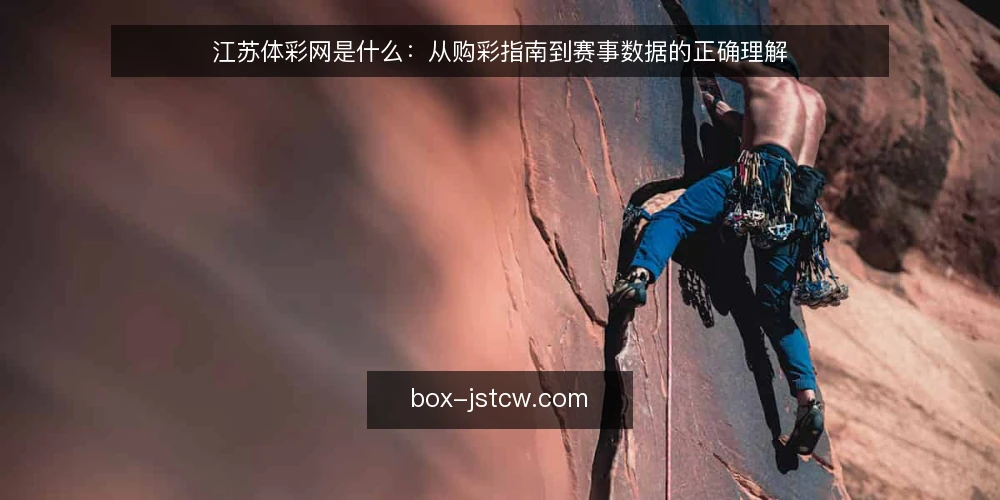 江苏体彩网是什么：从购彩指南到赛事数据的正确理解 — 江苏体彩网是什么：定位与核心功能 配图